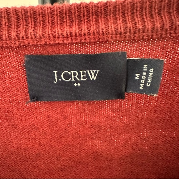 J Crew V Neck Light Weight Knit Shirt - Picture 3 of 3